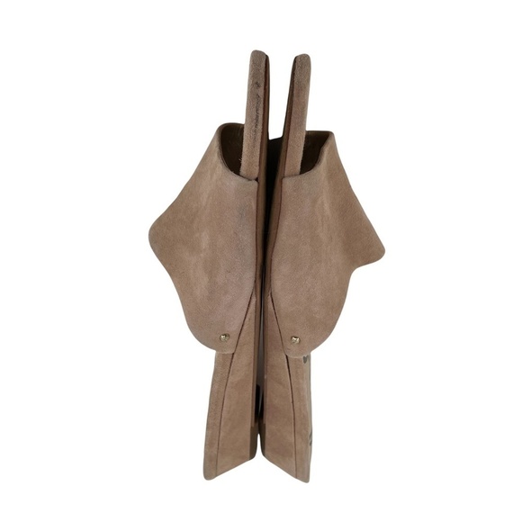 Sam Edelman Women’s Tan Suede Slide Wedge Sandals Size 8.5M - Picture 4 of 5